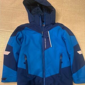Obermeyer Kids Two-Tone Blue Raincoat